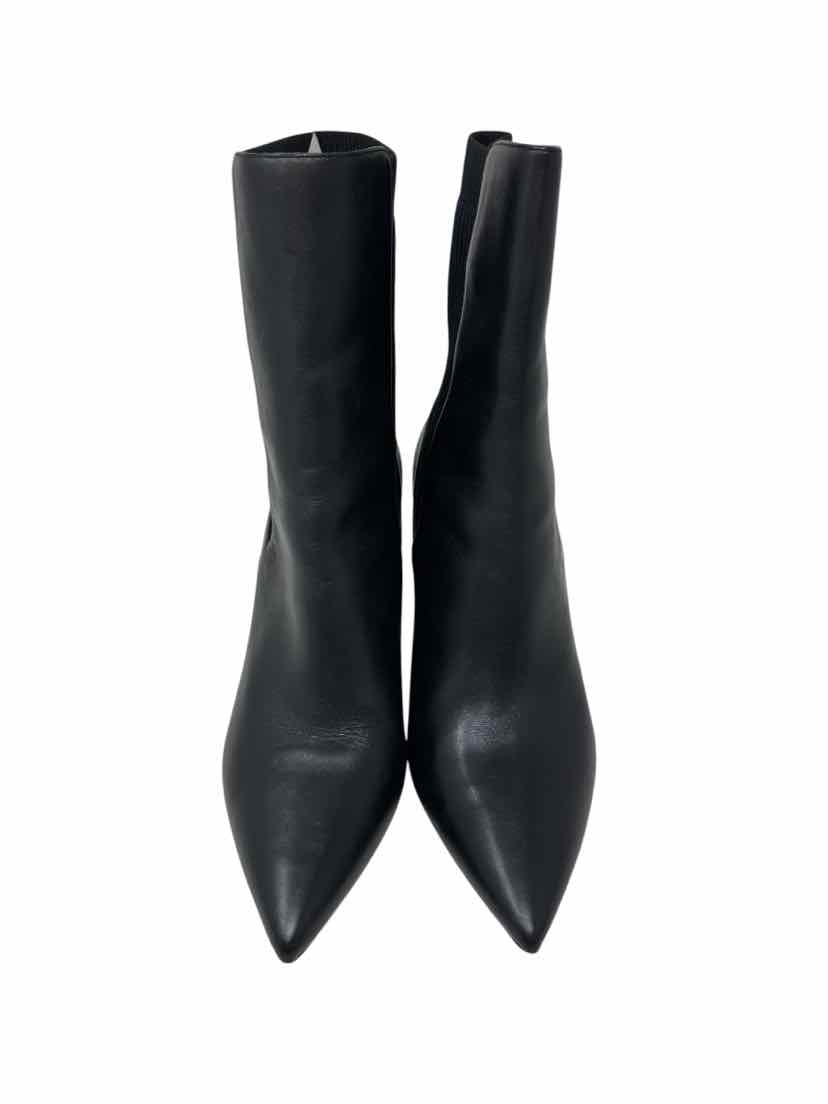 Shoe Size 10 Aldo Black Leather Boots