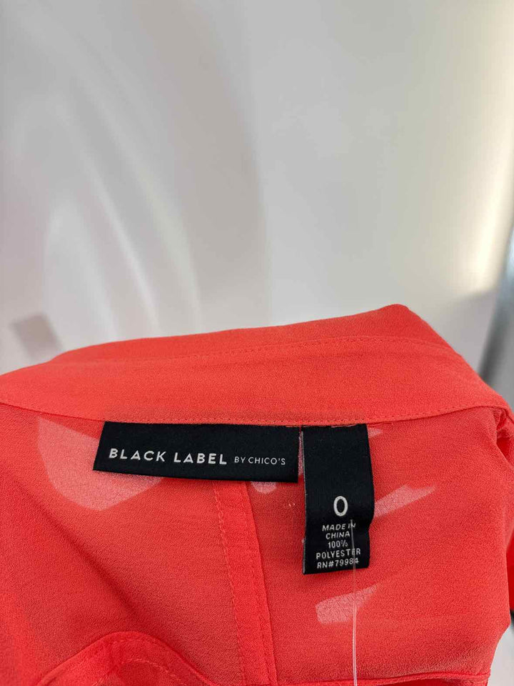 Size M Chico's Orange Shirt