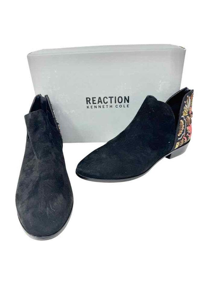 Shoe Size 8.5 Kenneth Cole Black Suede Boots