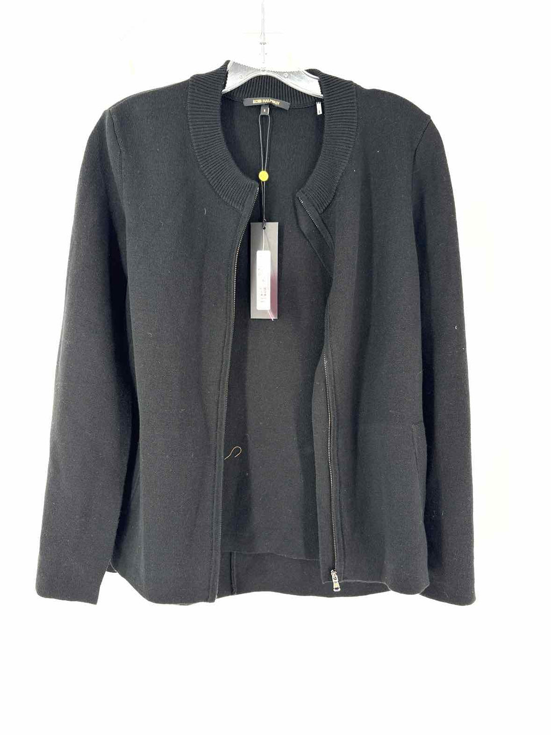 Size S KOBI HALPERIN Black Knit Cardigan