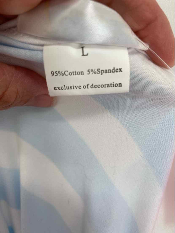 Size L Blue Dress