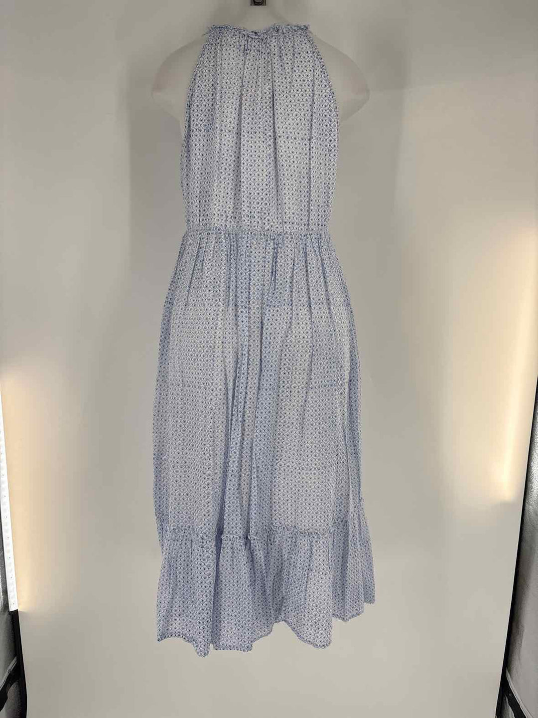 Size L Roller Rabbit Blue Print Dress