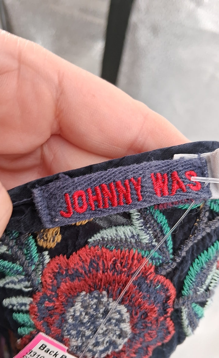 Size L Johnny Was Black Shirt