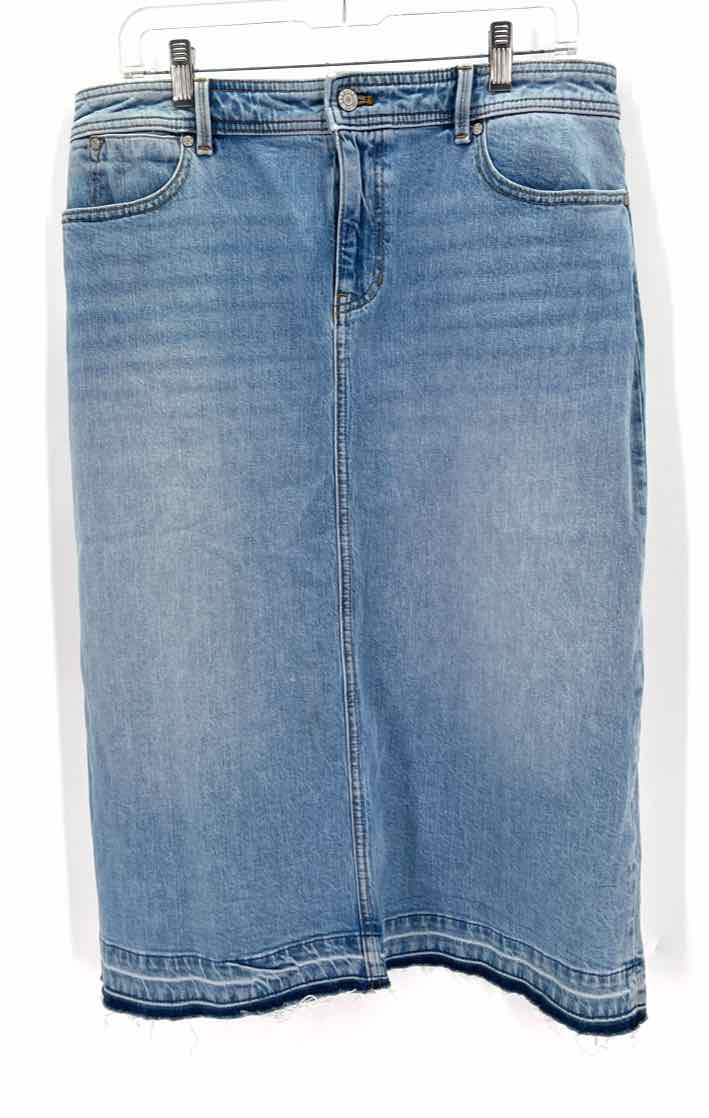 Size 12P Talbots Denim Skirt