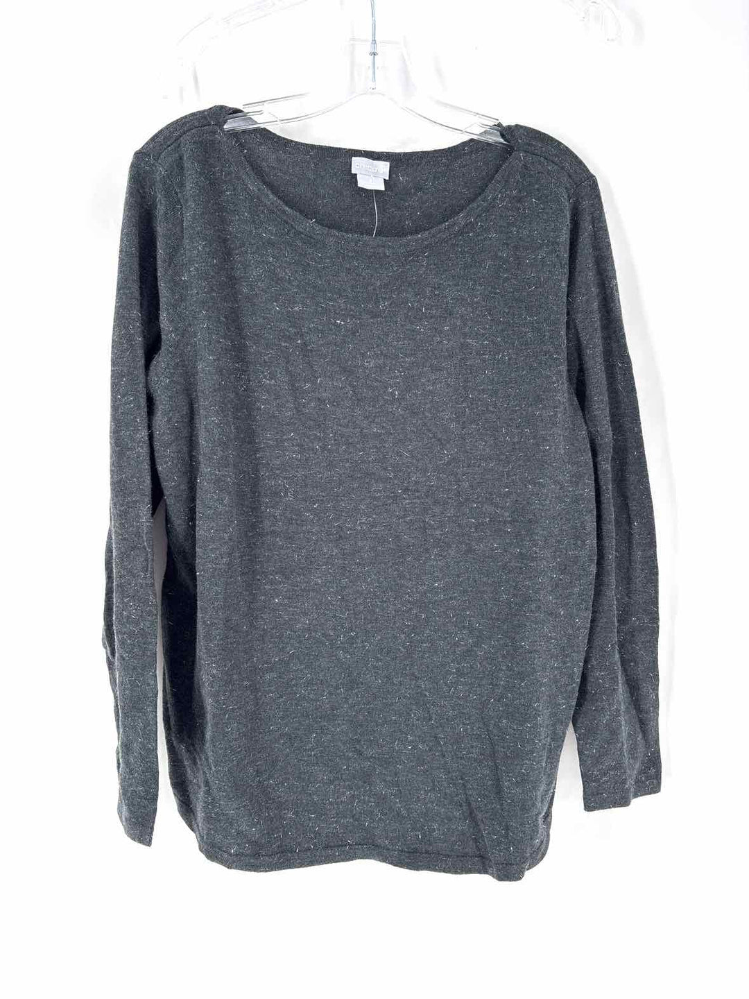 Size L Chico's Gray Sweater