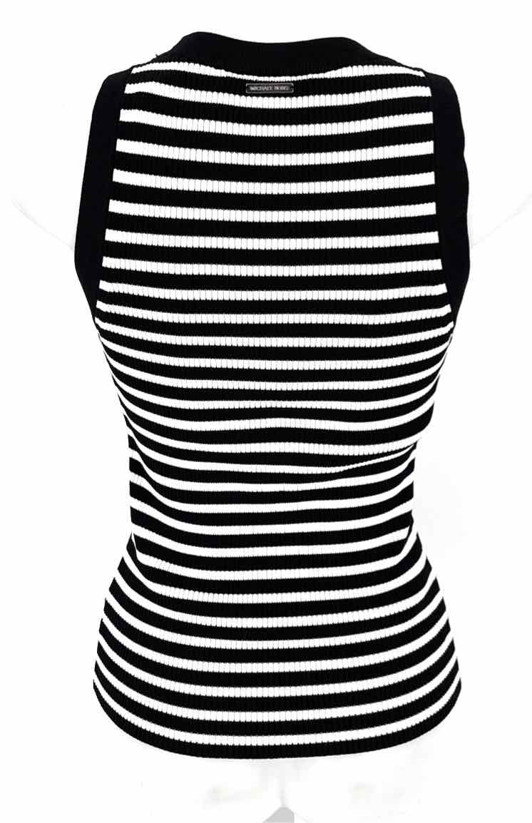 Size 4 Michael Kors Black/White Shirt