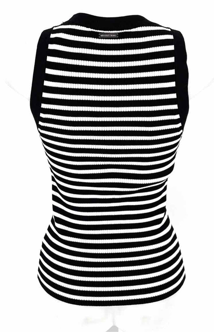 Size 4 Michael Kors Black/White Shirt