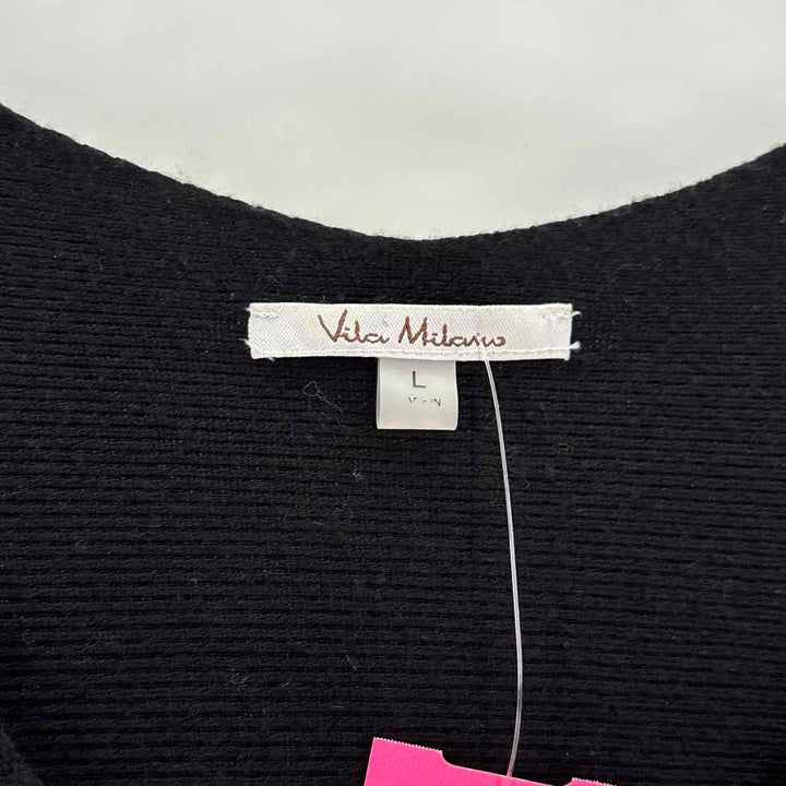 Size L Black Knit Dress