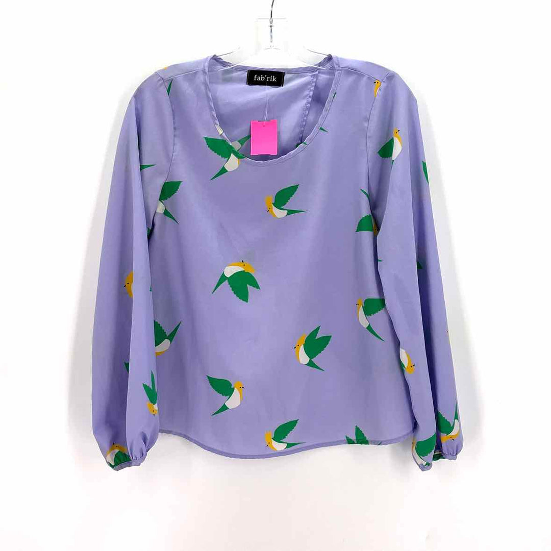 Size M FABRIK Purple Shirt