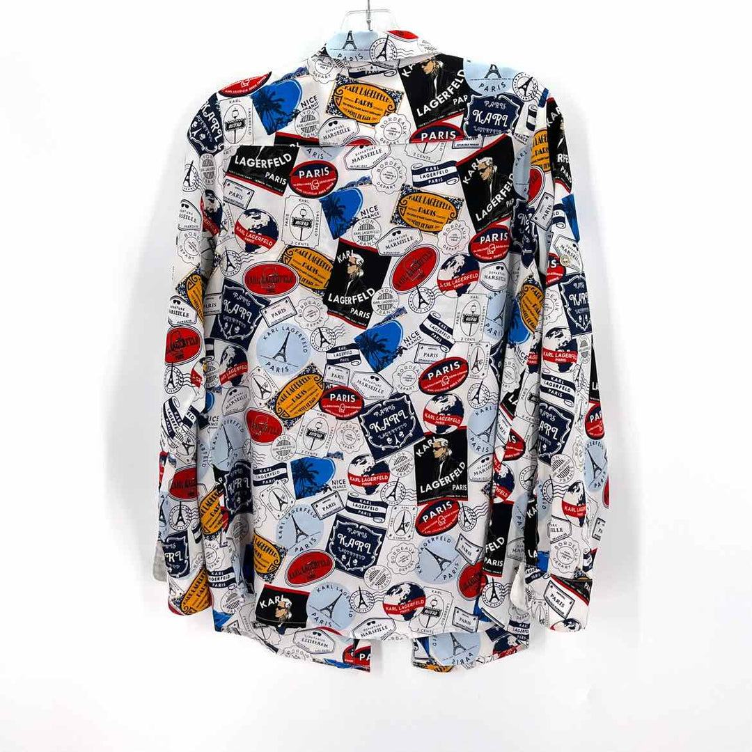 Size M KARL LAGERFELD Multi-Color Shirt