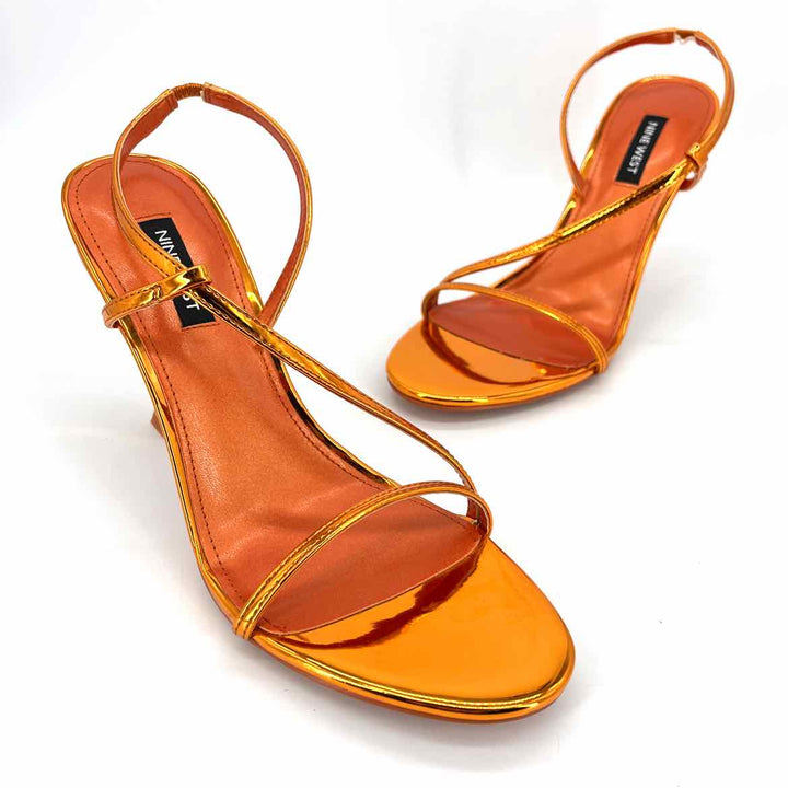 Shoe Size 9.5 Nine West Orange Sandals