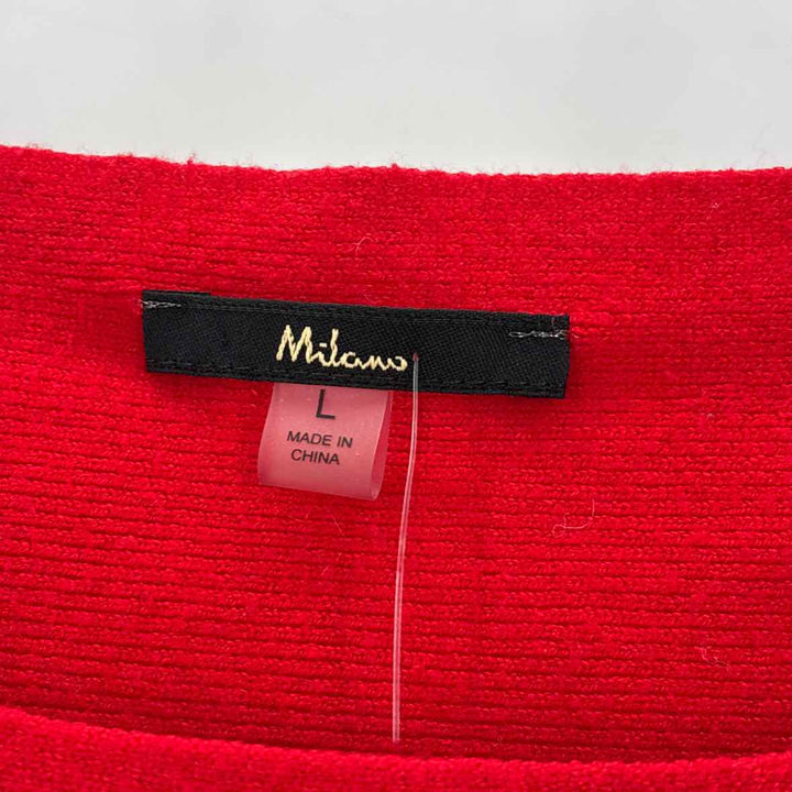 Size L Red Knit Sweater