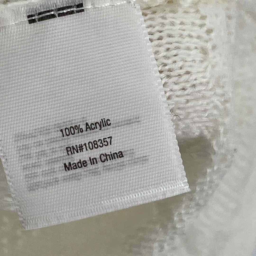 Size M ANA Ivory Knit Sweater