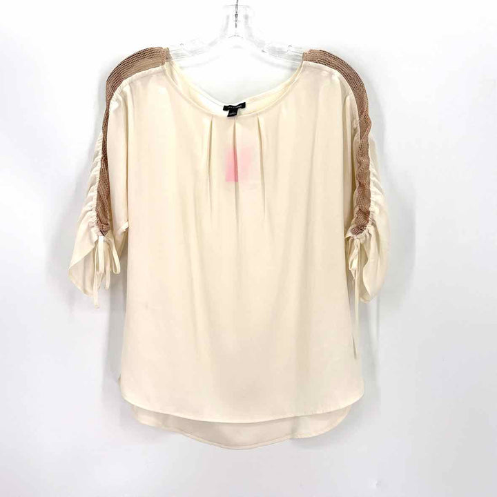 Size S Ann Taylor Ivory Shirt