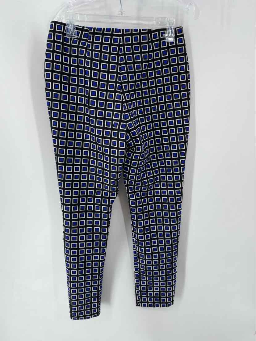 Size XS Chico's Blue Print Pants