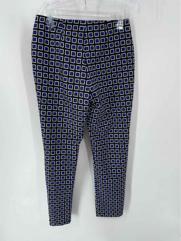 Size XS Chico's Blue Print Pants