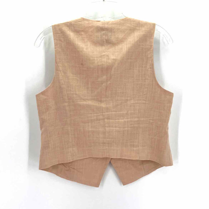 Size L Beige Linen 2 PC Dress