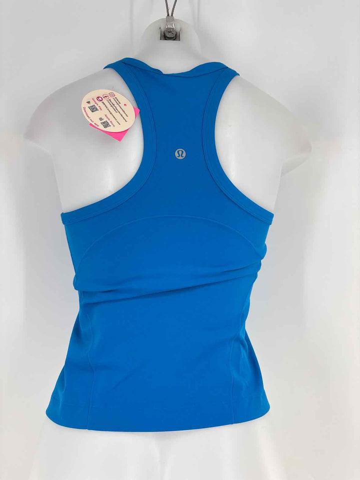 Size 4 Lululemon Blue Shirt