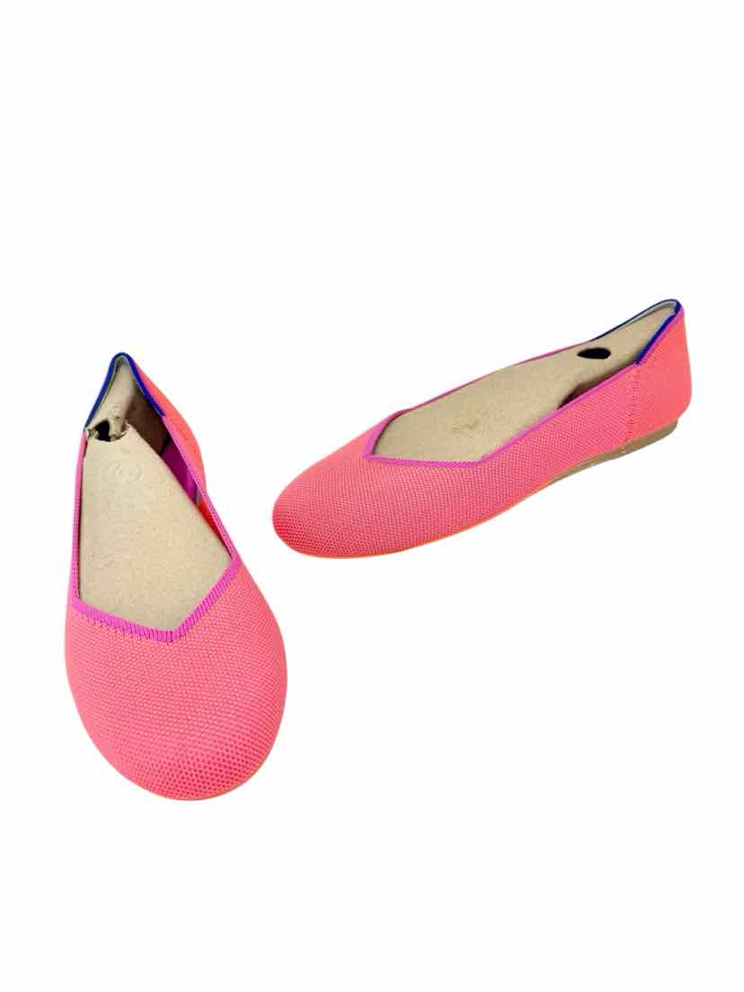 Shoe Size 9 ROTHY'S Pink Flats