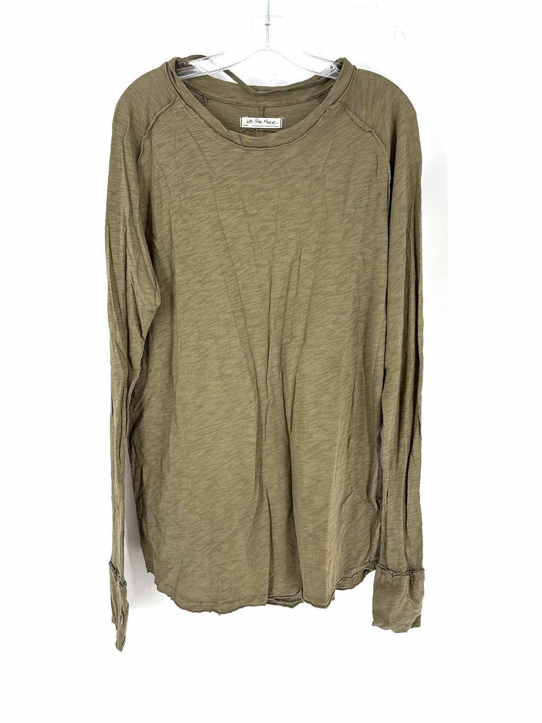Size L FREE PEOPLE Green Shirt