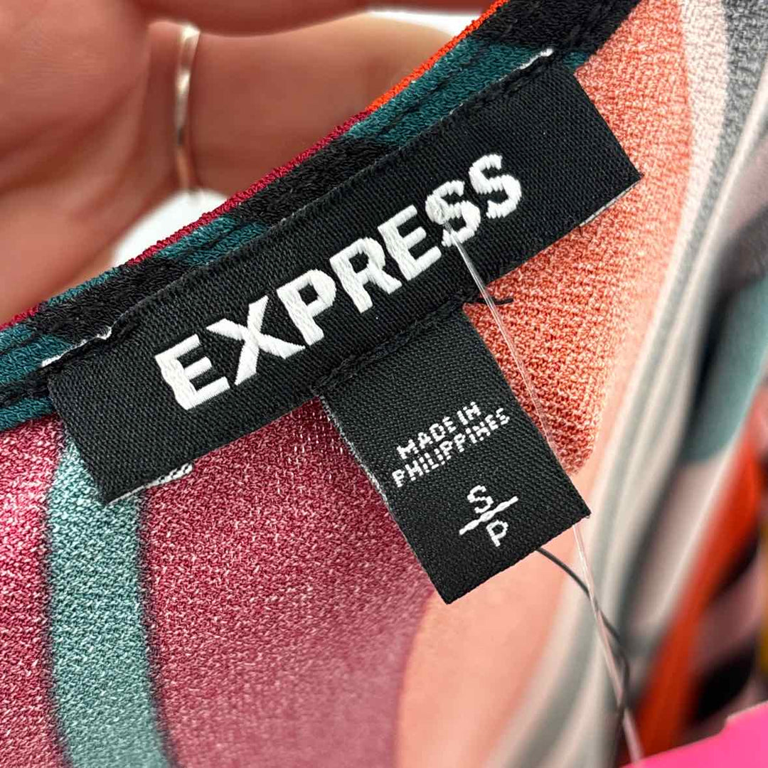 Size S EXPRESS Multi-Color Dress