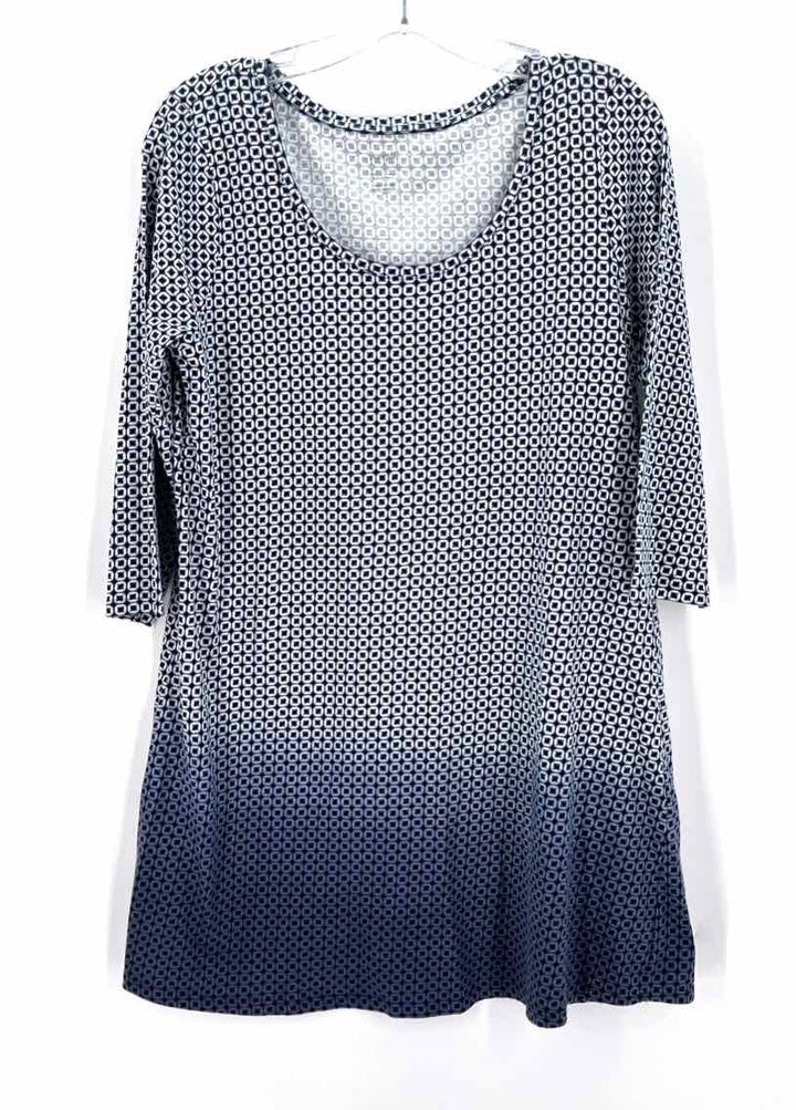 Size XS J JILL Navy Dress