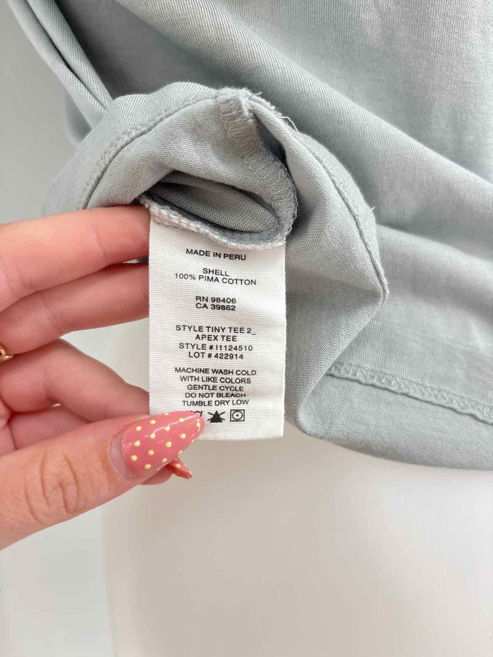 Size L THEORY Green Shirt