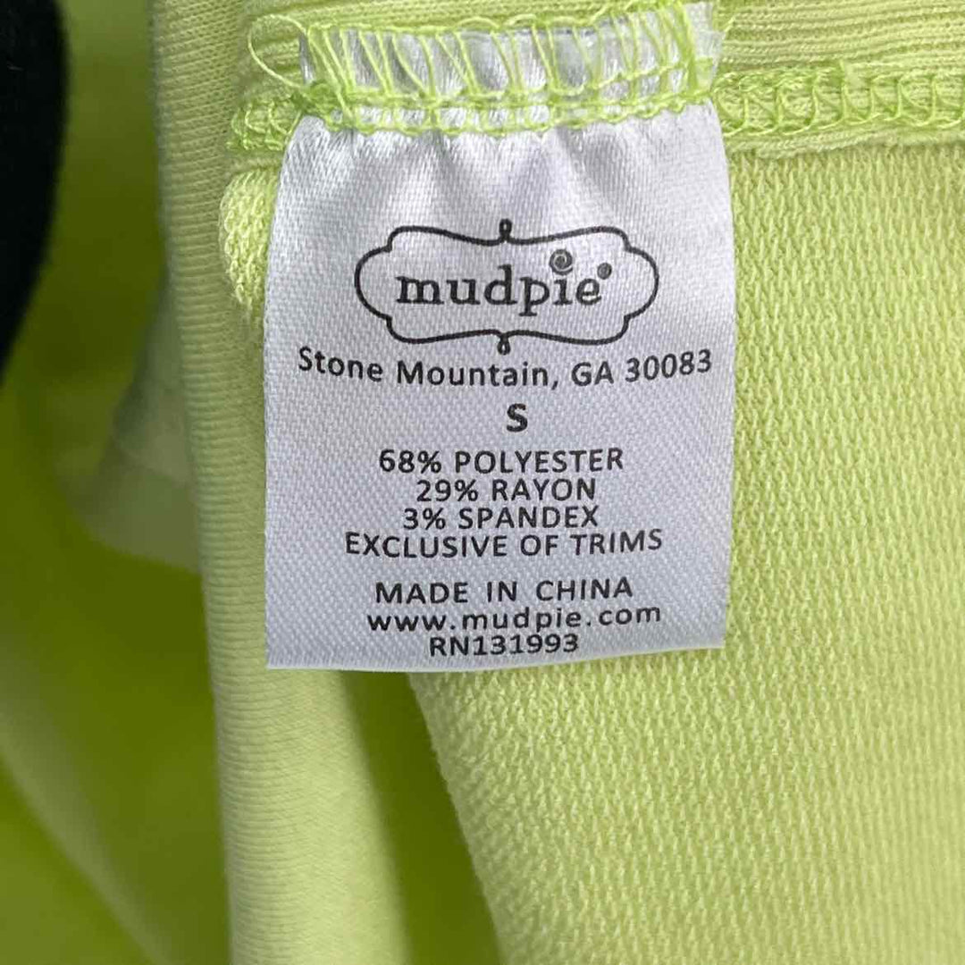 Size S Mud Pie Lime Green Shirt
