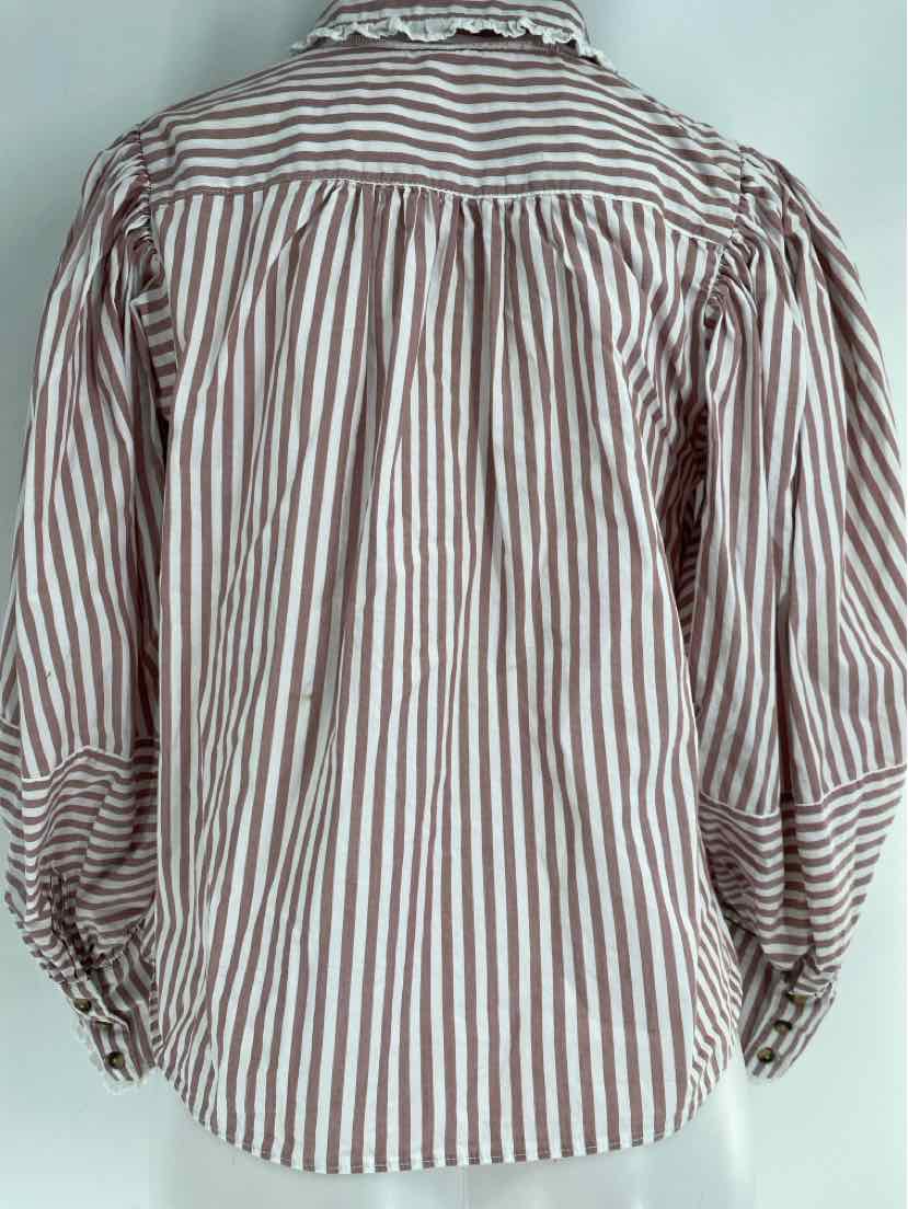 Size S FREE PEOPLE Brown Shirt