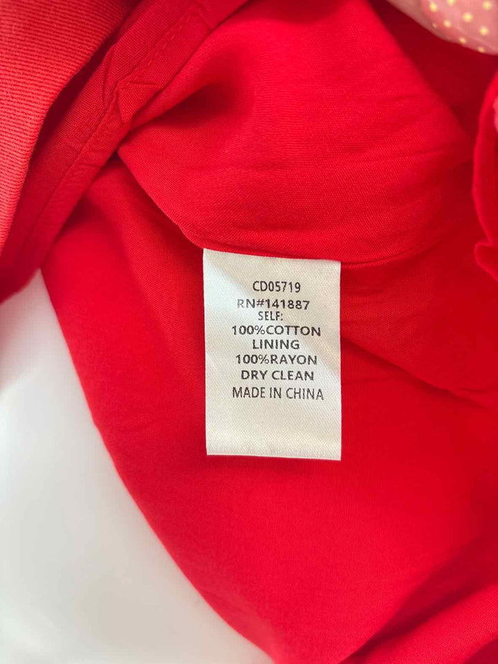 Size S Red Dress