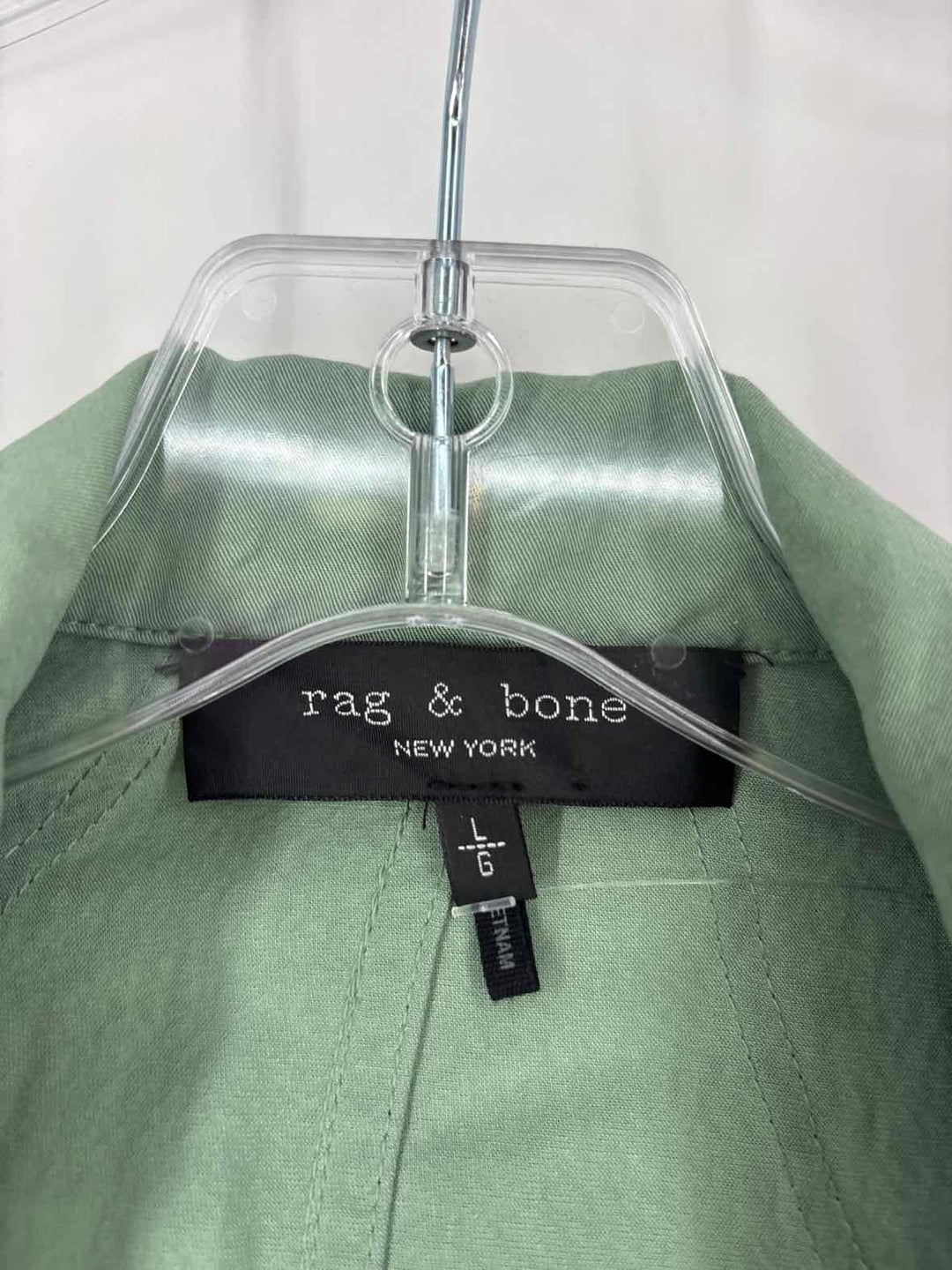 Size L RAG & BONE Green Jacket