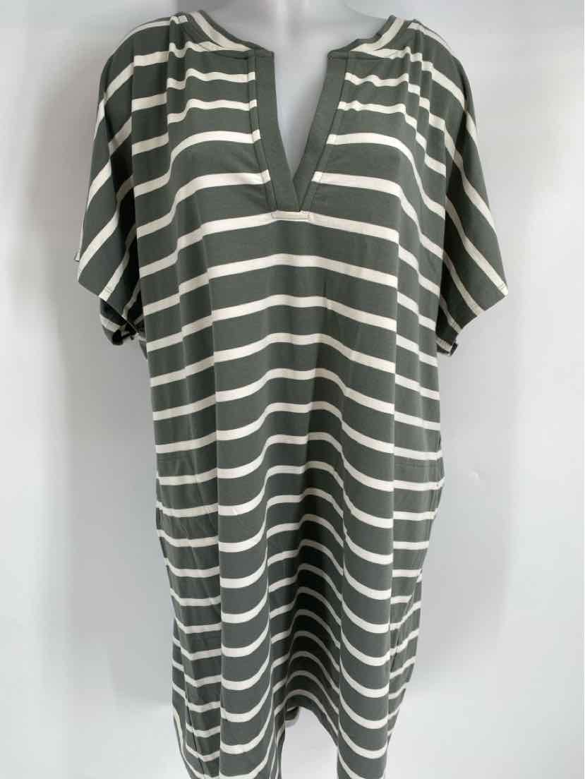 Size 4X J JILL Green Dress