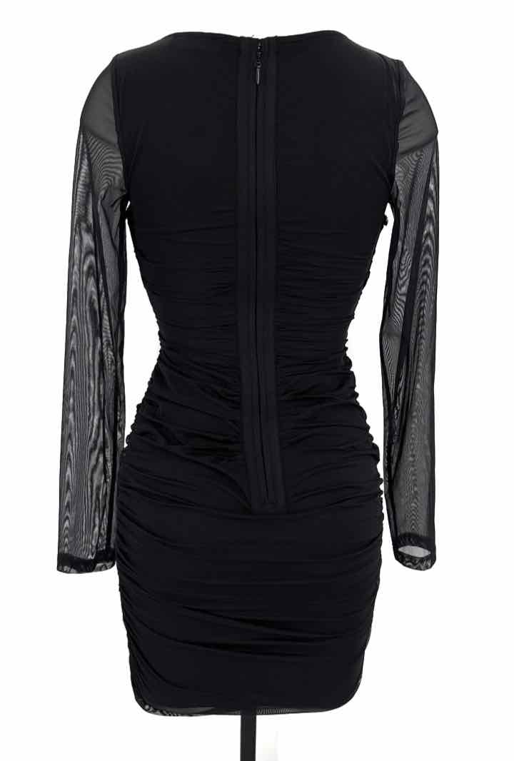 Size S AKIRA Black Rhinestone Dress