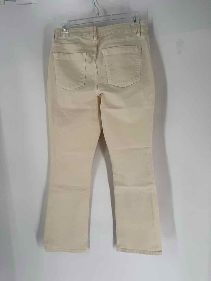 Size 28 ANN MASHBURN Cream Pants