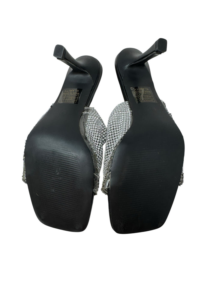 Shoe Size 9 Silver Sandals