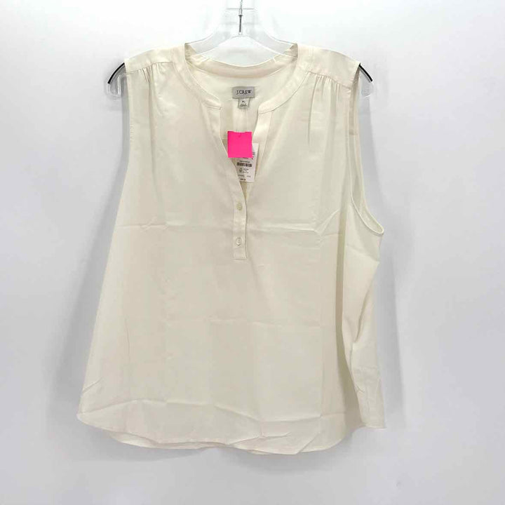 Size XL J Crew Ivory Shirt