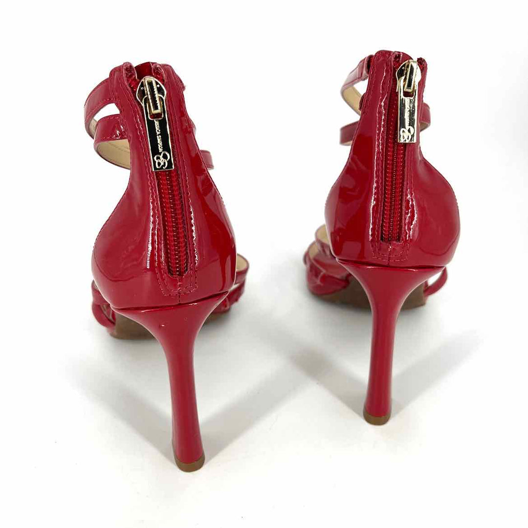 Shoe Size 9 Jessica Simpson Red PATENT Sandals