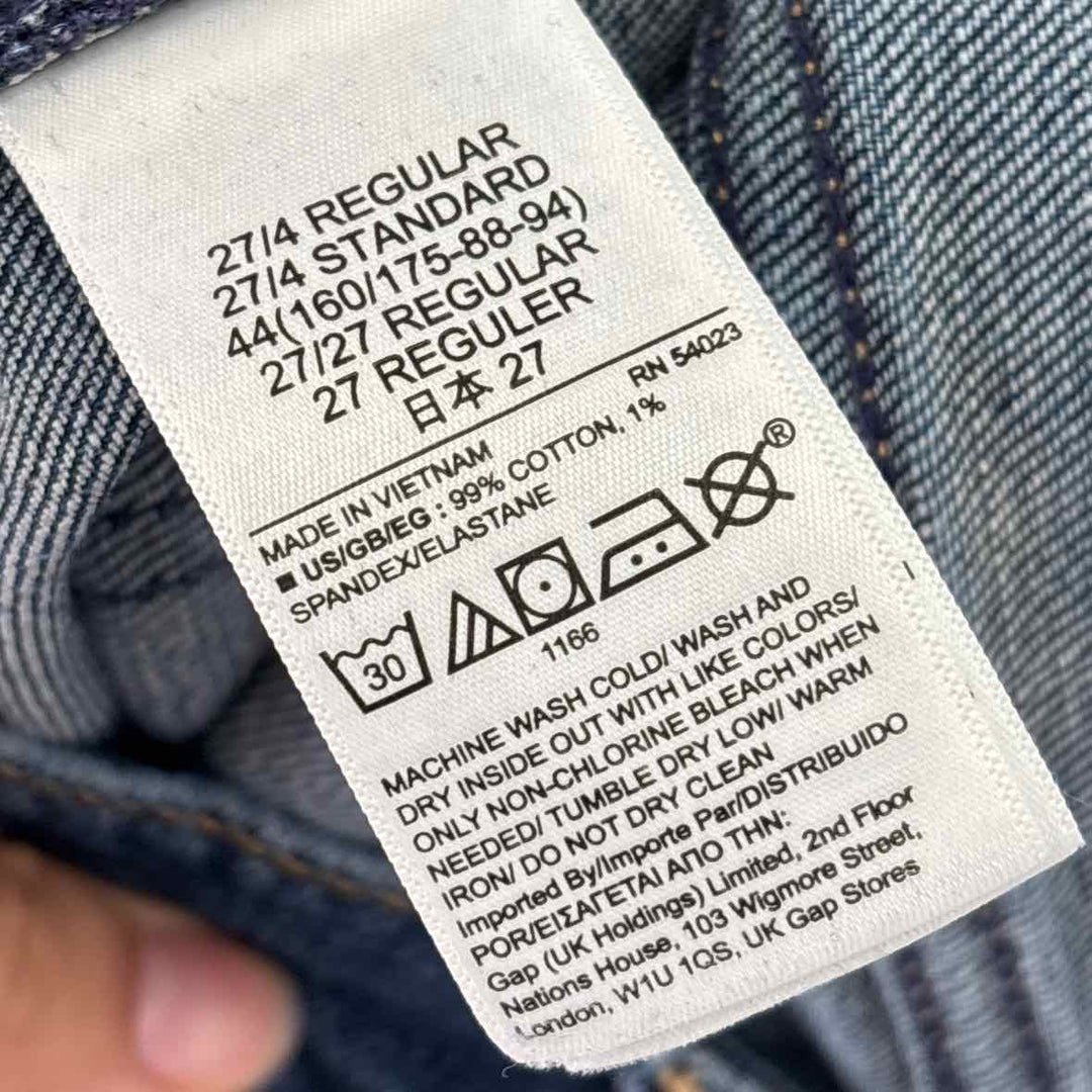 Size 27 GAP Navy Denim Jeans
