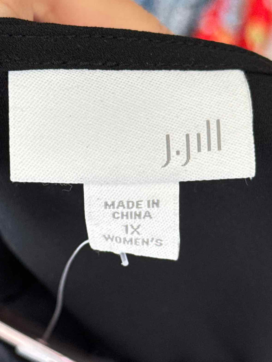 Size 1X J JILL Black Shirt