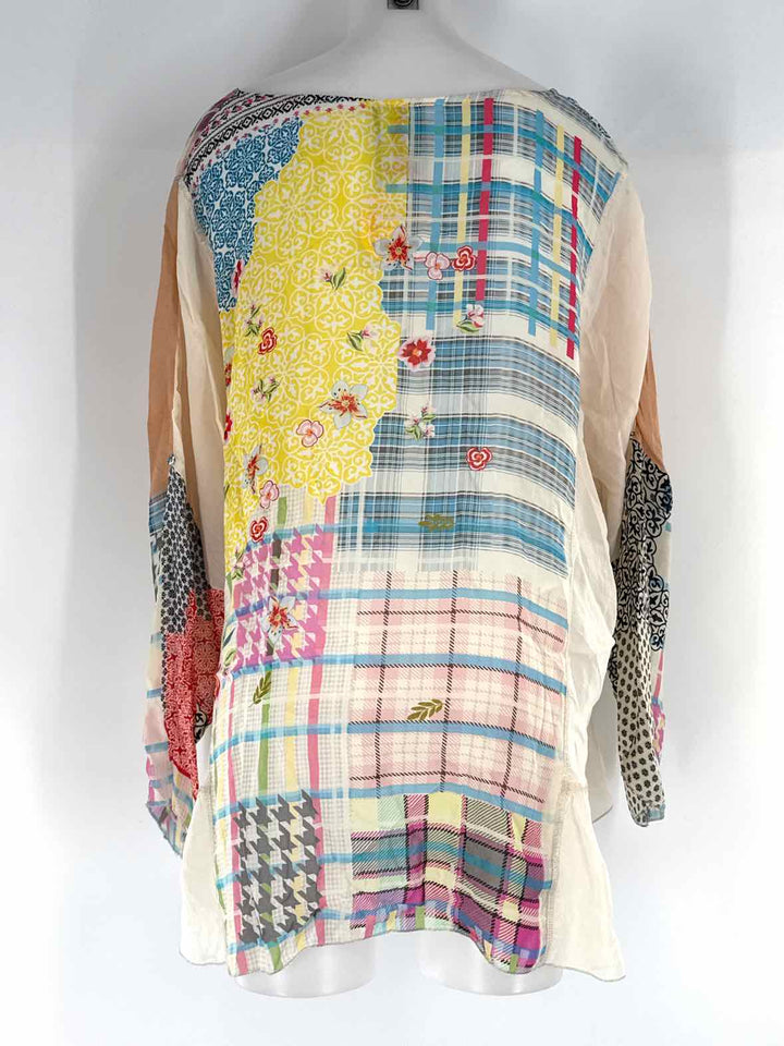 Size L Johnny Was Multi-Color Shirt