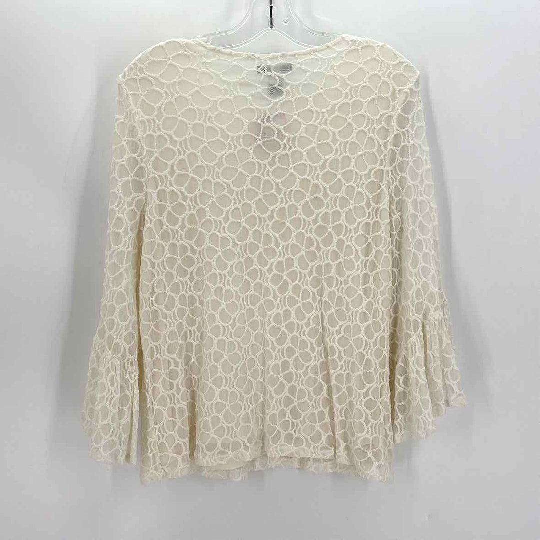 Size L ALFANI Ivory Shirt