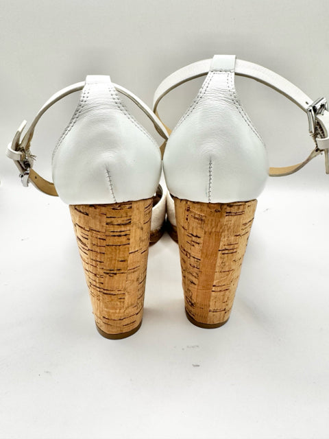 Shoe Size 9 Ivory Sandals