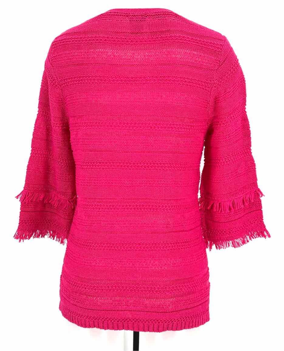 Size S Chico's Fuschia Sweater