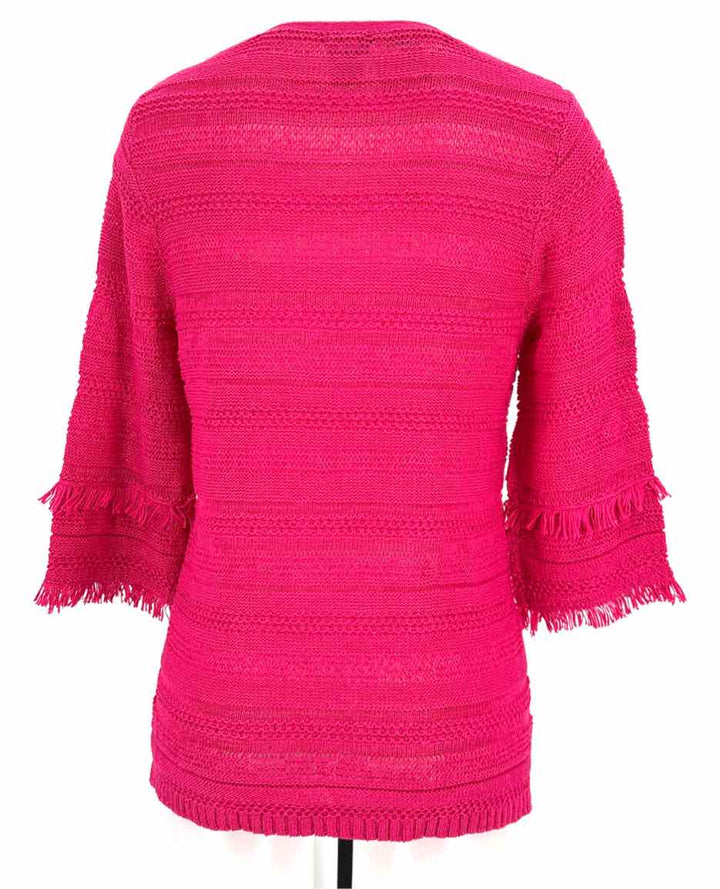 Size S Chico's Fuschia Sweater