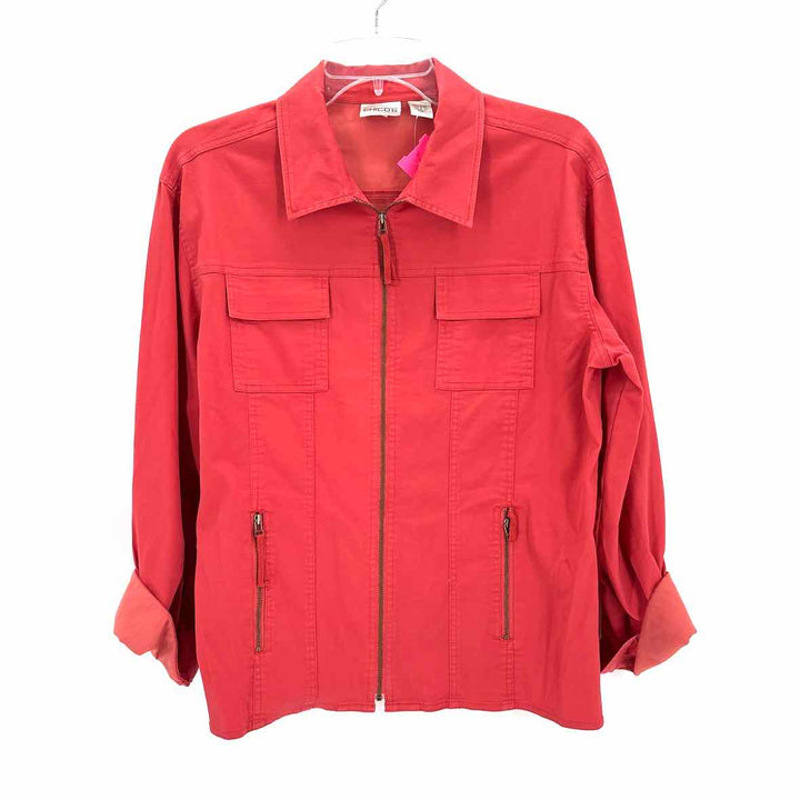 Size M Chico's Orange Jacket