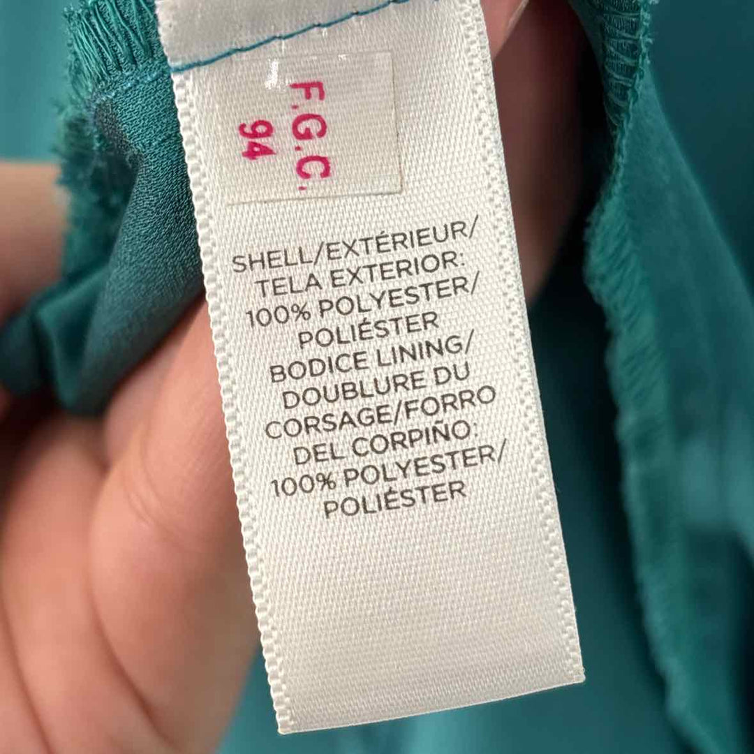 Size 6 LOFT Green Dress