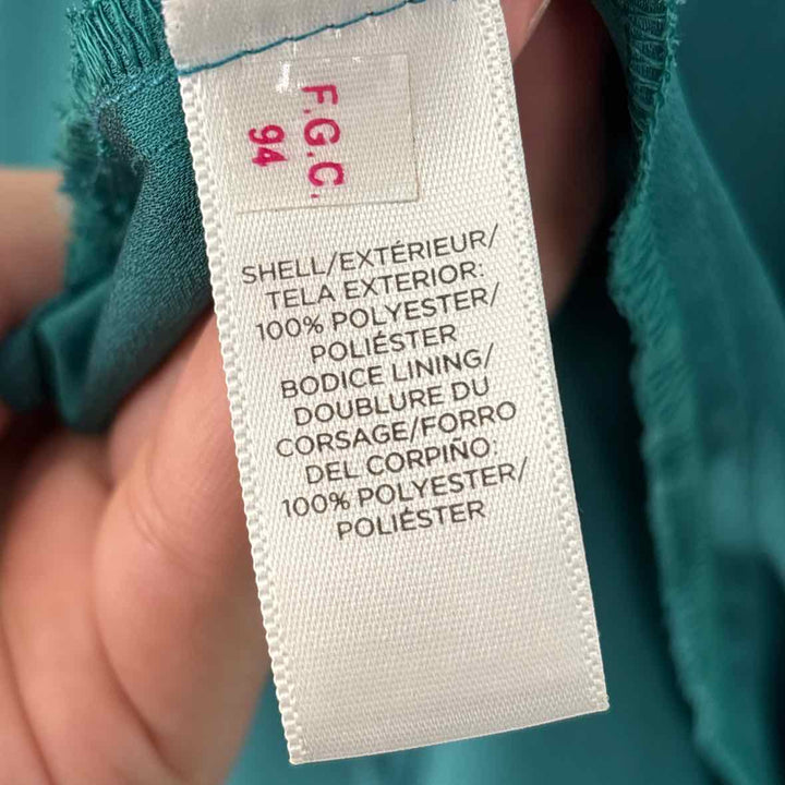 Size 6 LOFT Green Dress