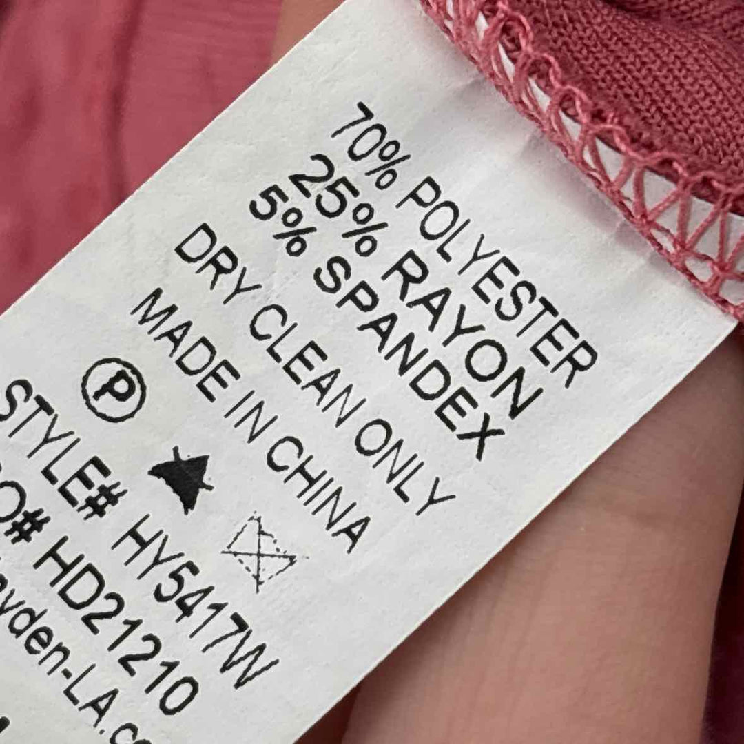 Size 2X HAYDEN Pink Dress