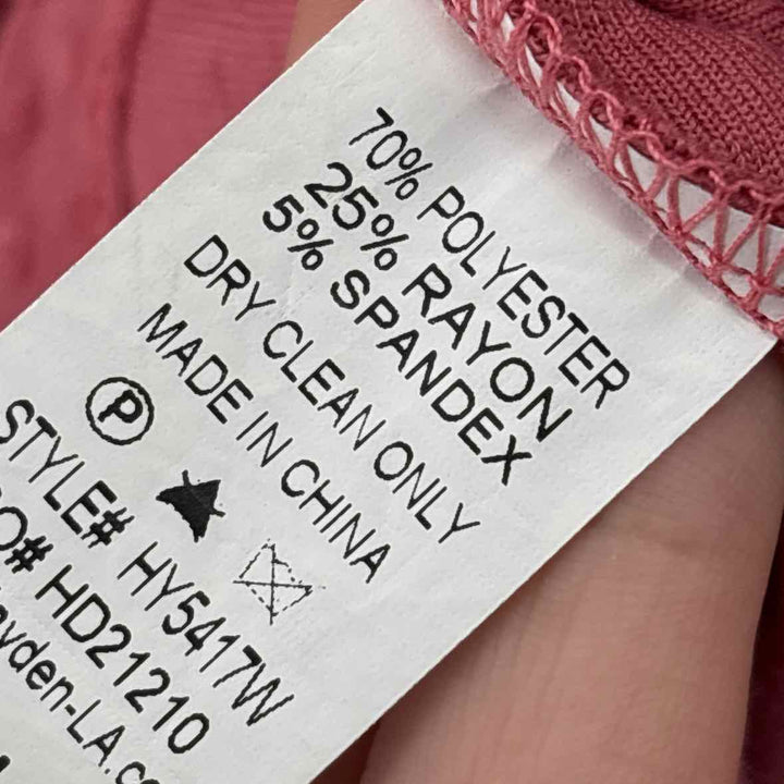 Size 2X HAYDEN Pink Dress