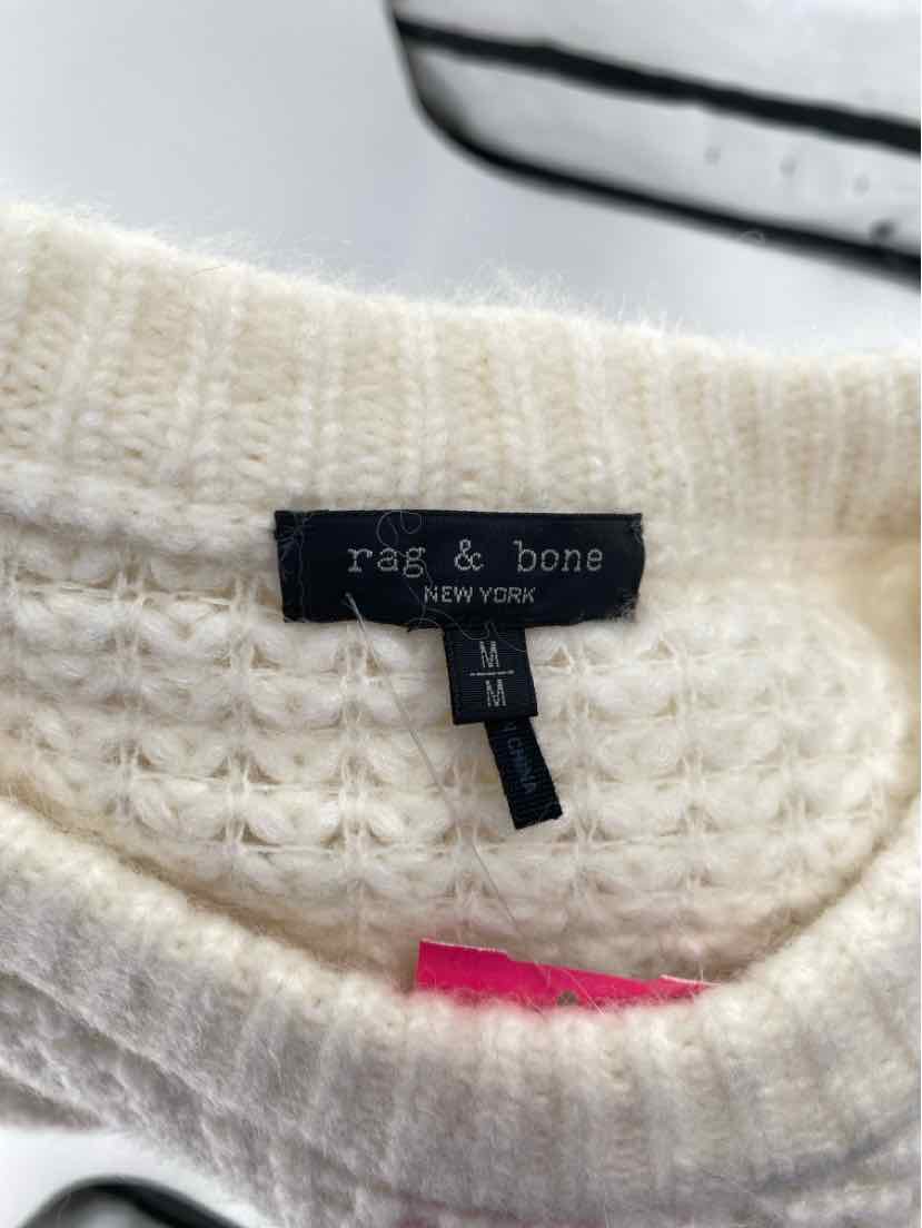 Size M RAG & BONE Cream Sweater